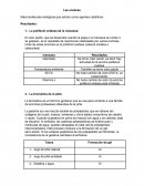 Macromoléculas biológicas que actúan como agentes catalíticos