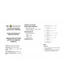 PRODUCCIÓN DE ÁCIDO LÁCTICO (Lactobacilo bulgarico)