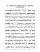 DIAGNÓSTICO DEL CONTEXTO ESCOLAR, FAMILIAR Y SOCIOCULTURAL