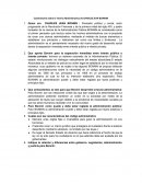 Cuestionario sobre la Teoría Administrativa de CHARLES JEAN BONNIN