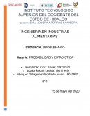 Probabilidad y estadística