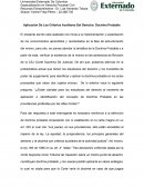 Doctrina Probable Criterio Auxiliar