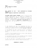 TRABAJO DE PARTICIÓN Y ADJUDICACIÓN