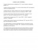 LOGICA DE CONTROL