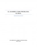 El hambre como problema global