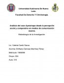 Análisis del caso Ayotzinapa desde la percepción social y comparativa en medios de comunicación masiva