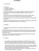 Actividad Genetica. Leyes de Mendel