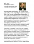 Biografía Benito Juárez