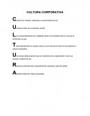 CULTURA CORPORATIVA