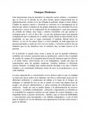 Tiempos modernos