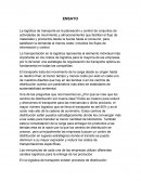 Logística de transporte