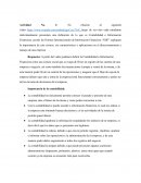 Contabilidad o Información Financiera