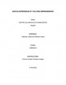 GUÍA DE APRENDIZAJE N°1 CULTURA EMPRENDEDORA
