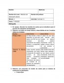Actividad 14 Medicion del desempeño labroral