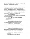 Cuestionario de derecho para alumnos de cuarto semestre