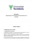 Segmentación de mercados para lanzamiento de un producto