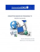 CONCEPTOS BASICOS DE PEDAGOGIA TV