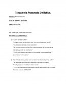 Trabajo de Propuesta Didáctica