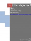 Actividad integradora 5. El relato. El Sueño Maldito