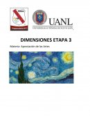 Artes Dimensiones etapa 4