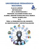 LA PROBLEMÁTICA DEL DOCENTE