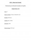 Espacio curricular: Turismo y Desarrollo Local