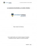 La arquitectura bioclimática y el cambio climático