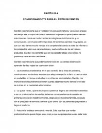 SANDLER. CONDICIONÁNDOTE PARA EL ÉXITO EN VENTAS. Página 1