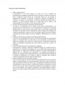 PREGUNTAS SOBRE PENSAMIENTO