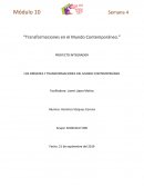 LOS ORÍGENES Y TRANSFORMACIONES DEL MUNDO CONTEMPORÁNEO