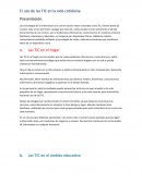 El uso de las TIC en la vida cotidiana