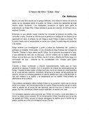 Ensayo del libro: “Edipo Rey”