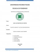 CASO: AUTOMOTRIZ DEL PACÍFICO