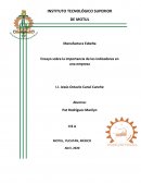 Ensayo sobre la importancia de los indicadores en una empresa