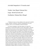 Actividad Integradora 6. El mundo actual