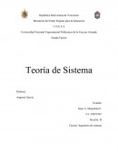 Estado Falcón Teoría de Sistema