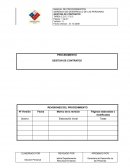 Proceso contratación