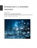 Introducción a la ingenieria industrial