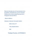 Conocimiento sociedad y estado