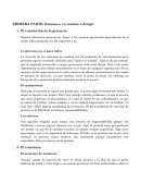 Ensayo Gerente por primera vez