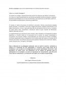 Modelos pedagógicos que se han implementado en el sistema educativo mexicano