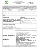 PLANEADOR DE CLASE CON LA INTEGRACIÓN DE COMPONENTES CURRICULARES