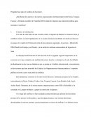 Analisis de escenarios Medio Oriente