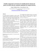 Estudio Comparativo de Técnicas de Clasificación de Minería de Datos en la Detección de Consumos Anómalos de Energía Eléctrica