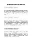 Programa de Producción