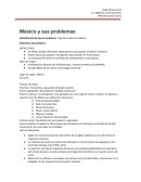 Mexico y sus problemas