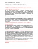 CUESTIONARIO No. 5 SOBRE EL INSTRUMENTO NOTARIAL