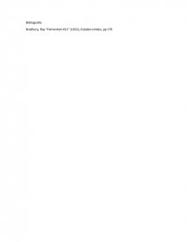 Реферат: Fahrenheit 451 By Ray Bradbury3 Essay Research
