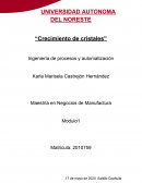 Cristalización de sulfato de magnesio: Un experimento casero