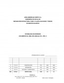 ESTIMACIÓN DE INVERSIÓN-ANGLOAMERICAN NORTE S.A.